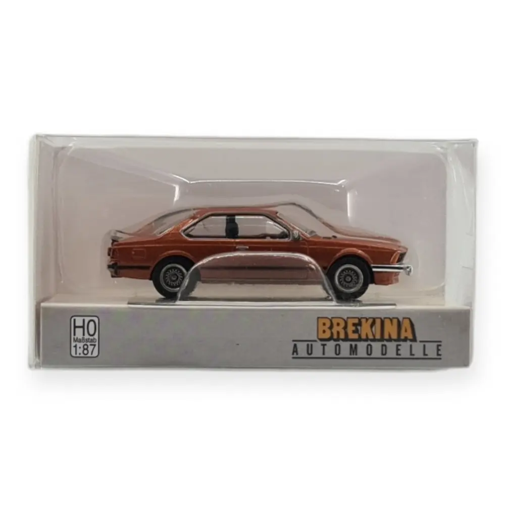 Sportive BMW 635 CSi brun métallisé BREKINA 24359 - HO 1/87 - 3