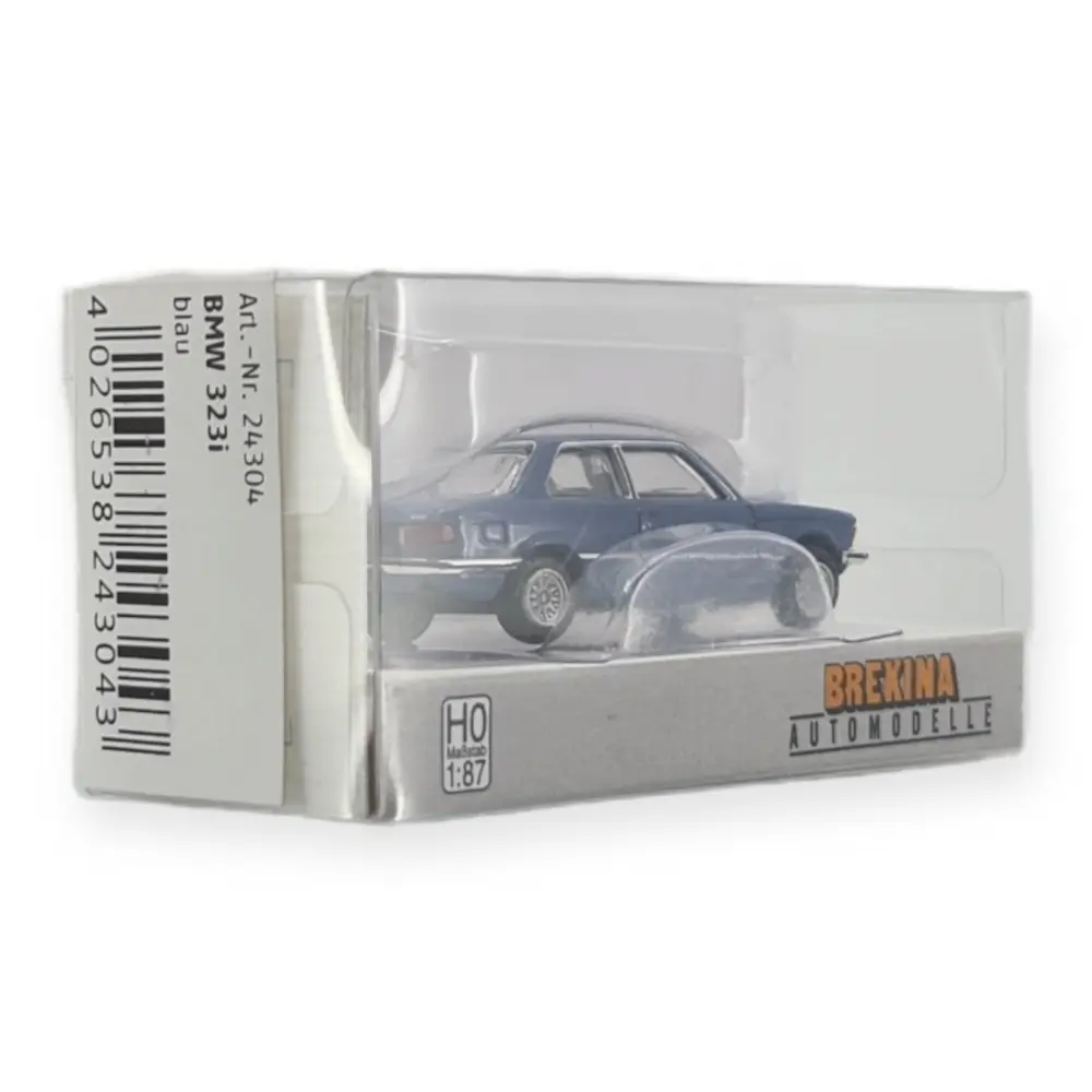 Voiture berline/Citadine BMW 323i orange BREKINA 24301- HO 1/87 - 2