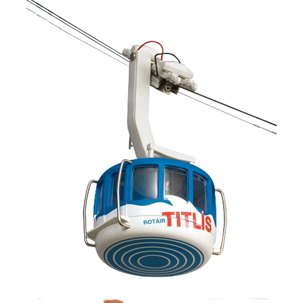 Téléphérique "Titlis" avec 2 cabines éclairées Brawa 6331 - HO : 1/87 - 4