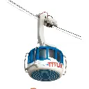 Téléphérique "Titlis" avec 2 cabines éclairées Brawa 6331 - HO : 1/87 - 4