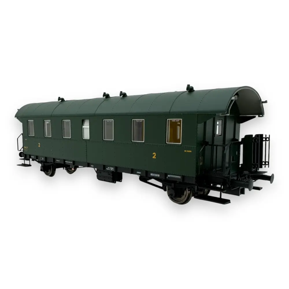 Voiture voyageurs B6 TMFP "boites à tonnerre" - Brawa 46718 - SNCF - HO 1/87 - EP III - 2R - Analogique - 2