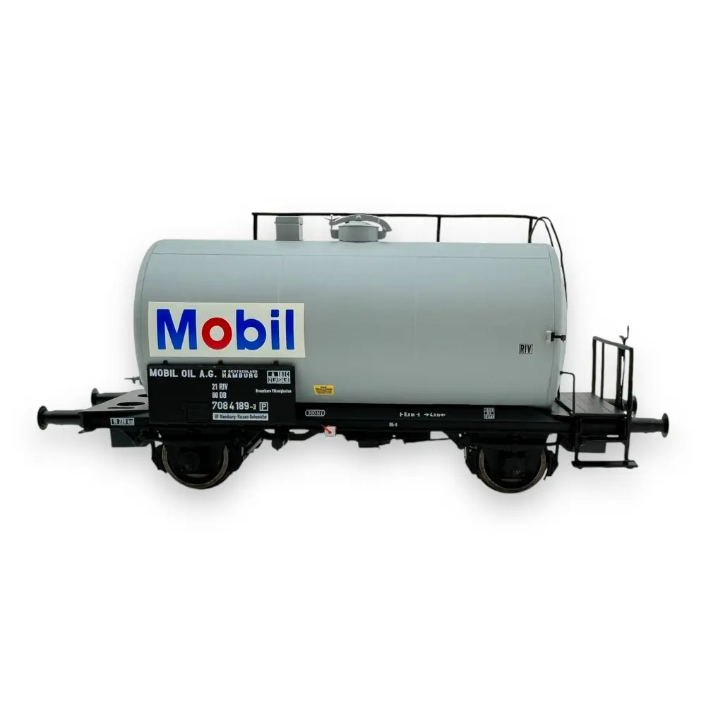 Wagon citerne Mobil - Brawa 50030 - HO 1/87 - DB - Ep IV - 2R - 3