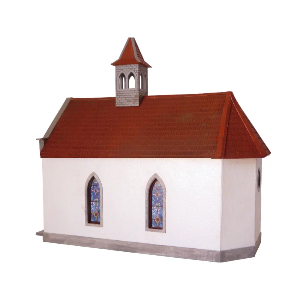 Grande chapelle - Bois Modélisme 106020 - HO 1/87 - 7