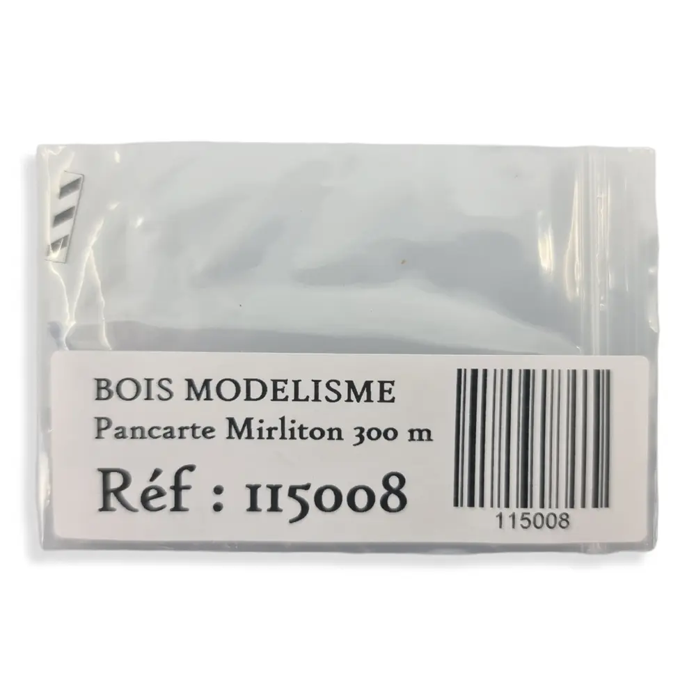 Mirliton 3 bandes "300 mètres" BOISMODELISME 115008 - HO 1/87 - SNCF - 3