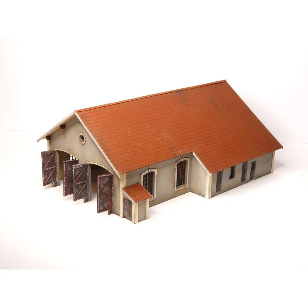 Remise CFD 2 Voies - Bois Modélisme 105007 - HO 1/87 - 2