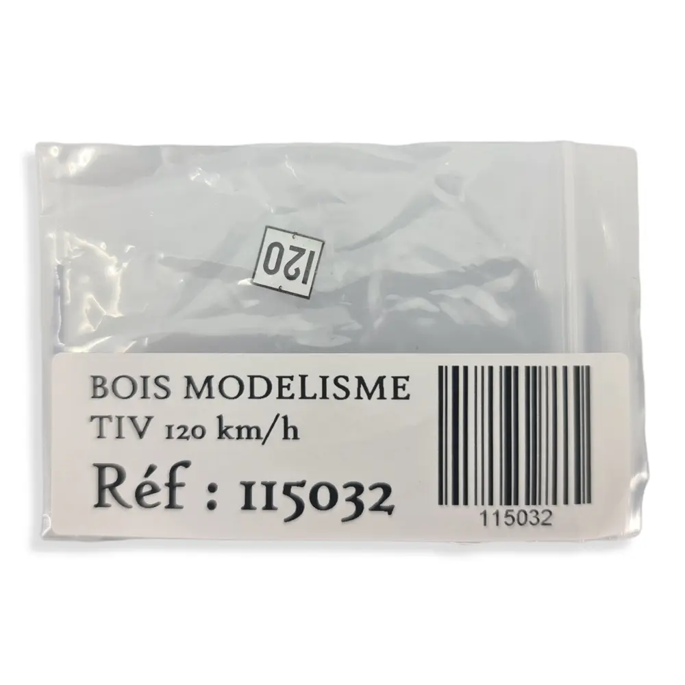 TIV "120" arrivée de limitation à 120km/h  BOISMODELISME 115032 - HO 1/87 - SNCF - 3
