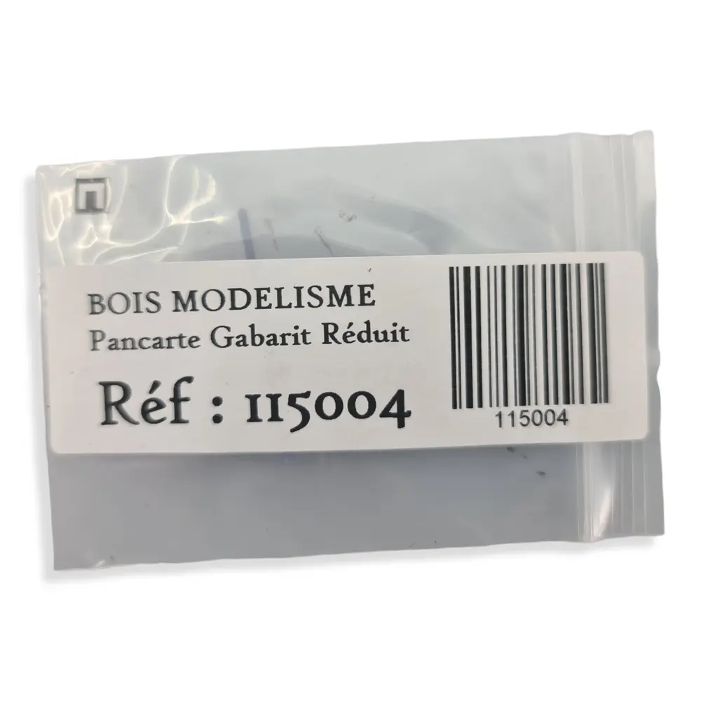 Pancarte "Gabarit Réduit" - Bois Modélisme 115004 - HO 1/87 - 3