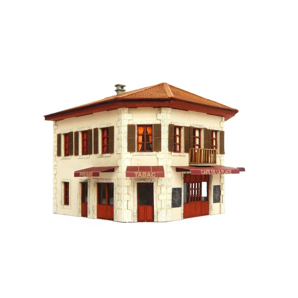 Petit café de la place - Bois Modélisme 107004 - HO 1/87 - 5