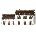 Gare PLM avec extension Bois Modélisme 101001 - HO 1/87 - SNCF - 332 pièces - 4