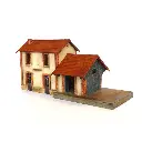 Gare CFN - Bois Modélisme 101031 - HO 1/87 - 6