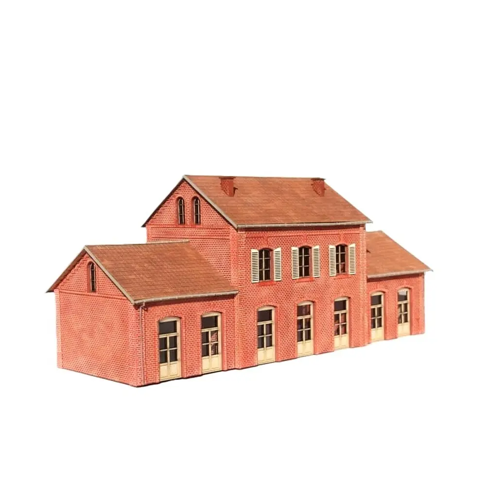 Gare de la Compagnie du Nord  - Bois Modélisme 101008 - HO 1/87  - 4