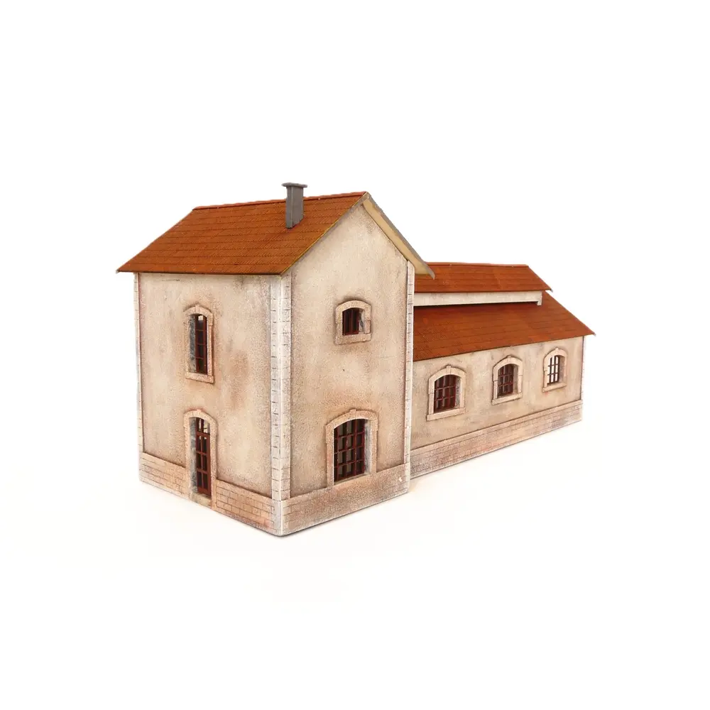 Remise CFD 1 voie - Bois Modélisme 105008 - HOm 1/87 - 5