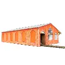 Halle à marchandise de la compagnie des chemins de fer du Nord - Bois Modélisme 102007 - HO 1/87 - 5