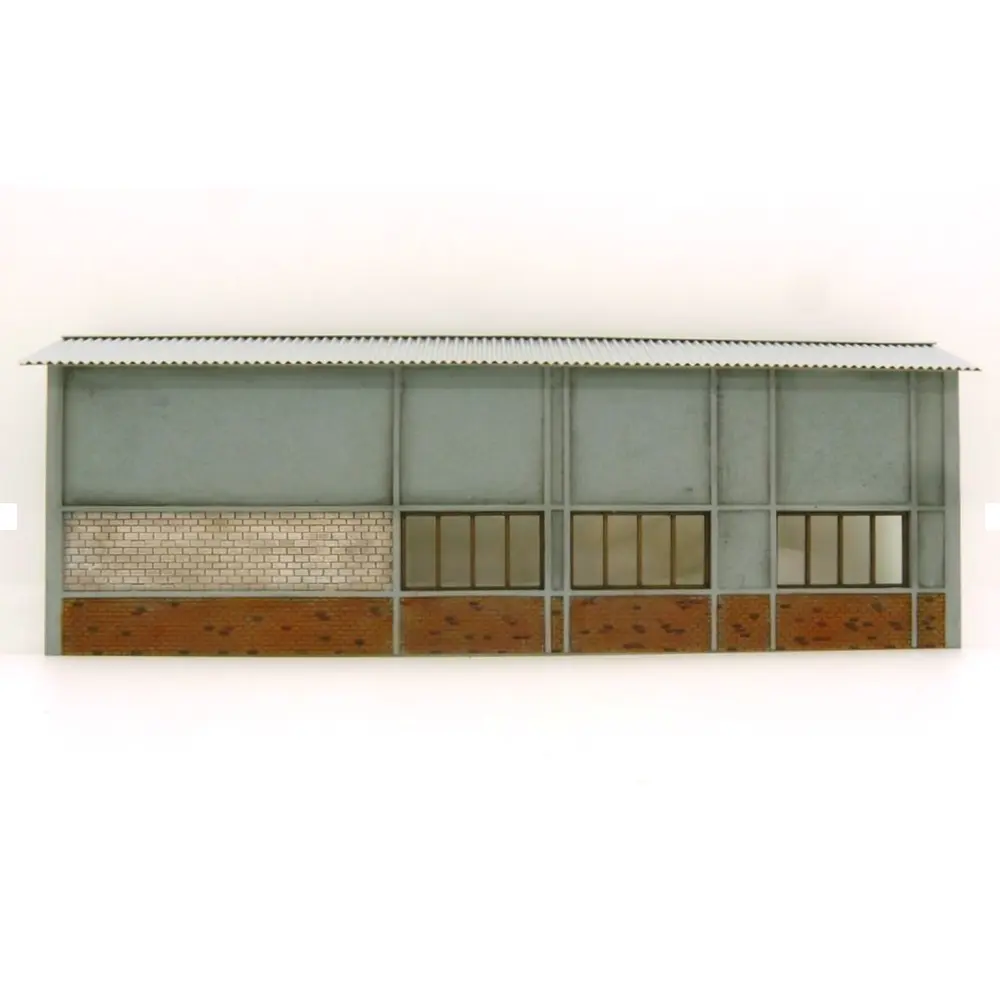 Atelier demi-façades - BOIS MODELISME 106017 - HO 1/87ème - 222x20x98mm - 3