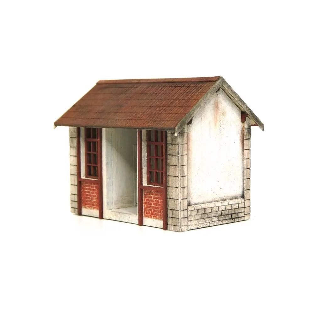 Abris de quai PLM - Bois Modélisme 101023 - HO 1/87 - Maquette à monter - 2