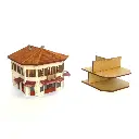 Petit café de la place - Bois Modélisme 107004 - HO 1/87 - 10