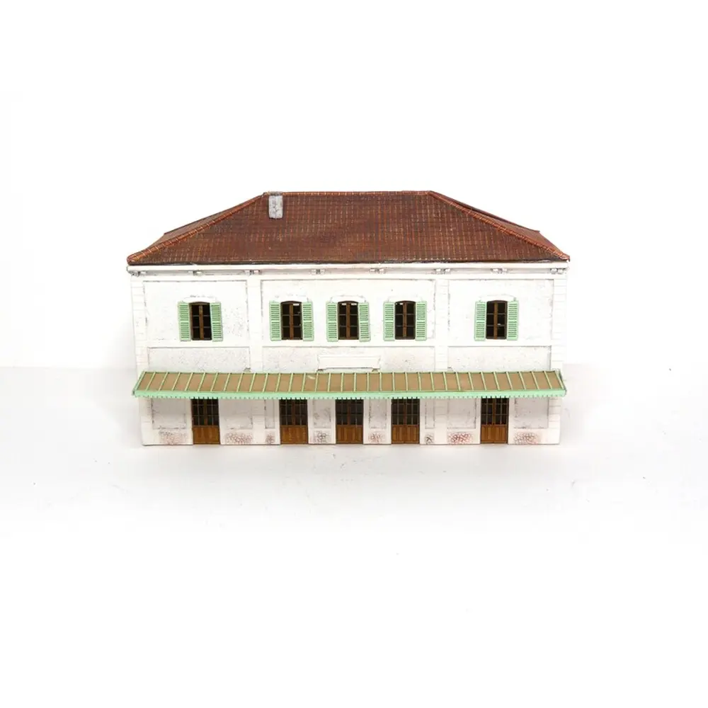 Gare PLM 5 portes - Bois Modélisme 201009 N 1/160 - 3