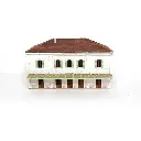 Gare PLM 5 portes - Bois Modélisme 201009 N 1/160 - 3