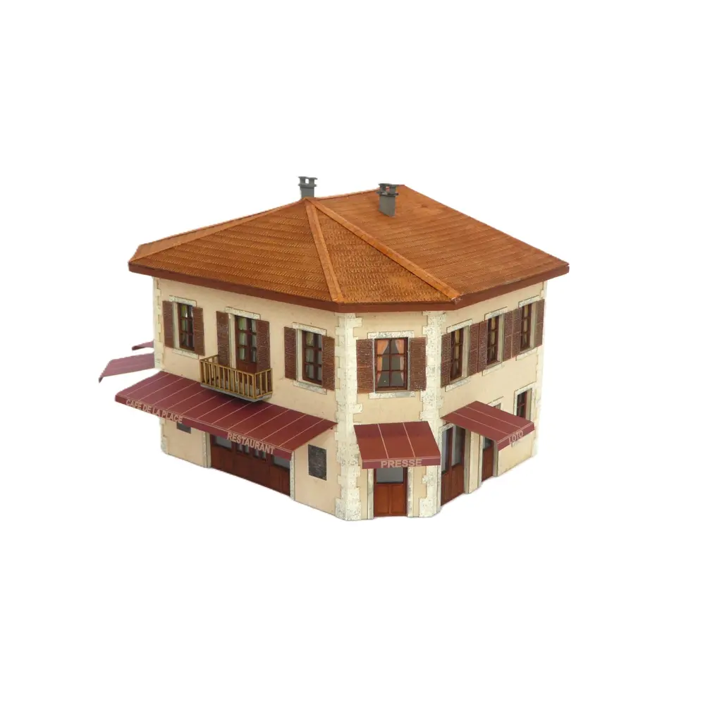 Café de la place - Bois Modélisme 107003 - HO 1/87 - 7