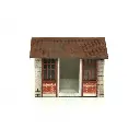 Abris de quai PLM - Bois Modélisme 101023 - HO 1/87 - Maquette à monter - 3