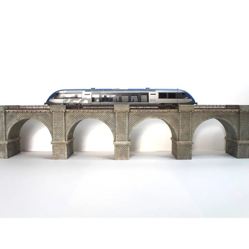 Viaduc en pierres 1 voie - 165mm Bois Modélisme 109010 - HO 1/87 - 5