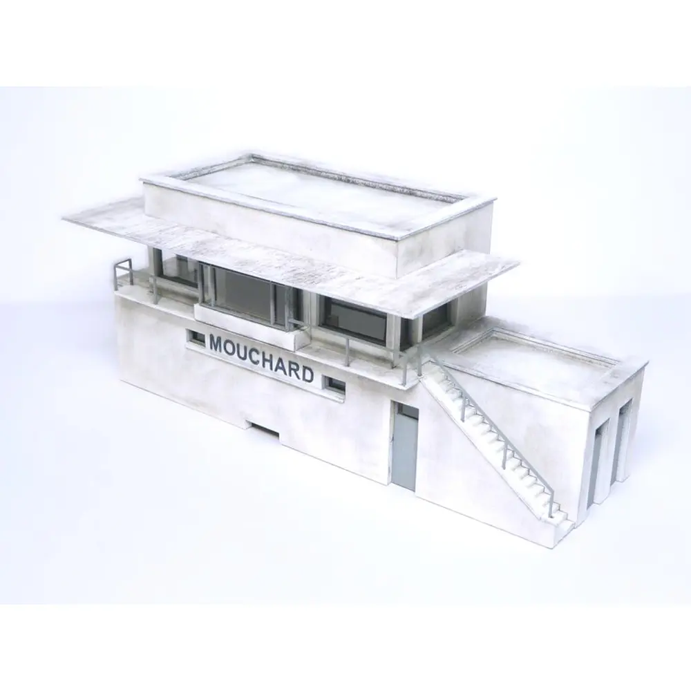 Poste d'aiguillage Mouchard - Bois Modélisme 103002 - HO 1/87 - SNCF - 6