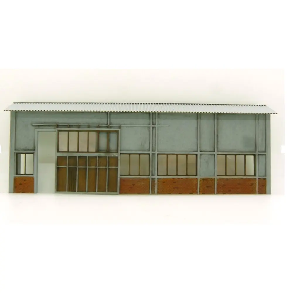 Atelier demi-façades - BOIS MODELISME 106017 - HO 1/87ème - 222x20x98mm - 2