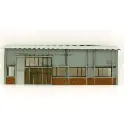 Atelier demi-façades - BOIS MODELISME 106017 - HO 1/87ème - 222x20x98mm - 2