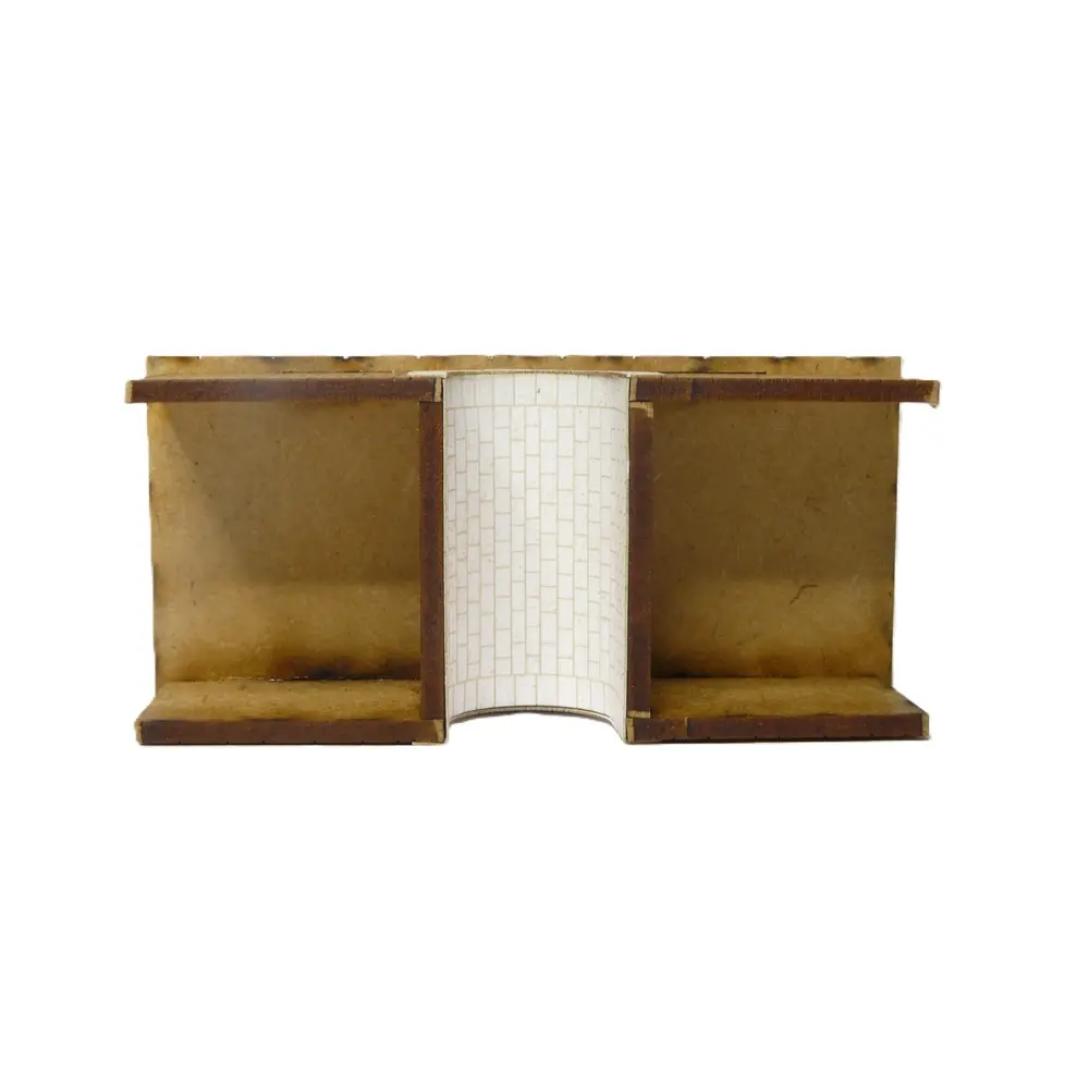 Petit pont-rail pour une voie - Bois Modélisme 109014 - HO 1/87 - 8