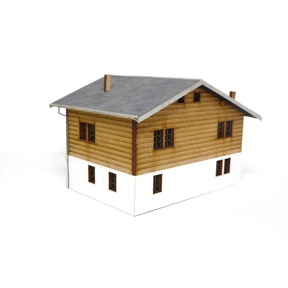Chalet « Le Chamois d'Or » - Bois Modélisme 106007 - HO 1/87 - 6