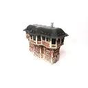 Poste d'aiguillage III de la Gare de Lyon ( Paris ) - Bois Modélisme 103001 - HO 1/87 - 2