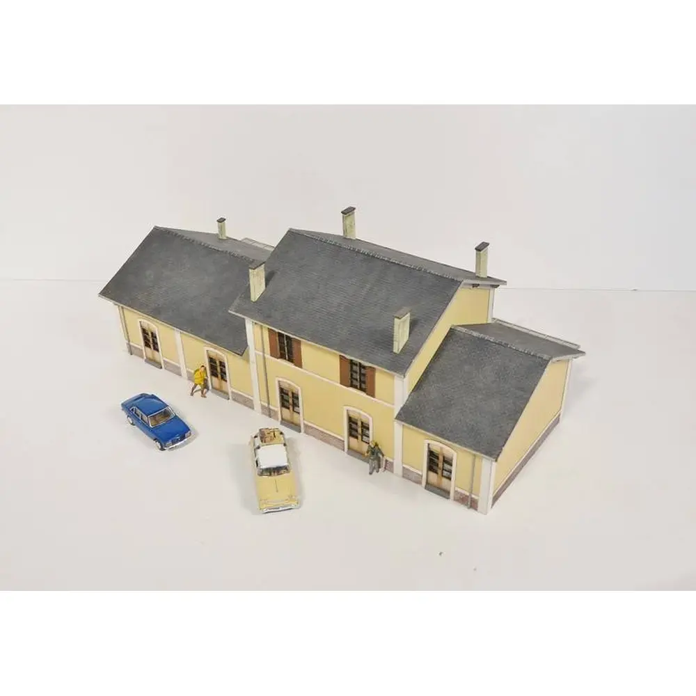 Gare d'Egrèze Bois Modélisme 101005 - HO 1/87 - 236 pièces - EP III - 2