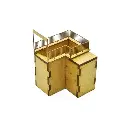 Passage souterrain Bois modelisme 113007 - HO 1/87 - 10