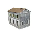 Gare ferroviaire PLM avec bardage métallique - Bois Modélisme 101021 - HO 1/87 - 4