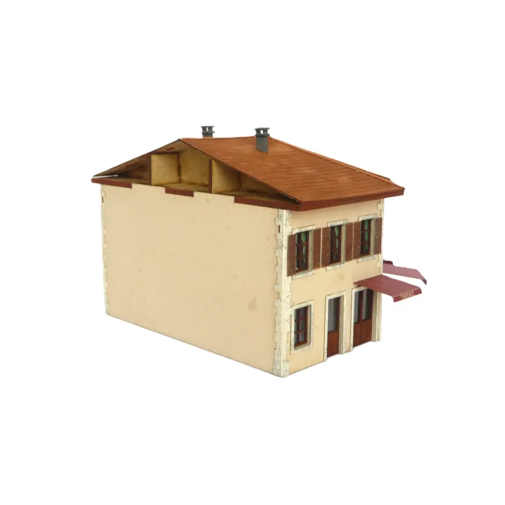 Café de la place - Bois Modélisme 107003 - HO 1/87 - 5