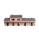Gare d'Égreze - Bois Modélisme 201012 - N 1/160 - 2