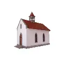 Grande chapelle - Bois Modélisme 106020 - HO 1/87 - 2
