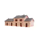 Gare d'Égreze - Bois Modélisme 201012 - N 1/160 - 6