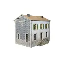 Gare ferroviaire PLM avec bardage métallique - Bois Modélisme 101021 - HO 1/87 - 2