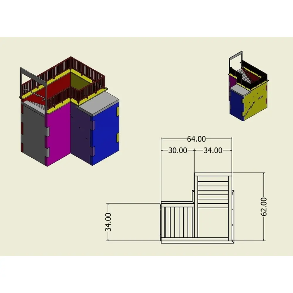 Passage souterrain Bois modelisme 113007 - HO 1/87 - 13
