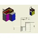 Passage souterrain Bois modelisme 113007 - HO 1/87 - 13