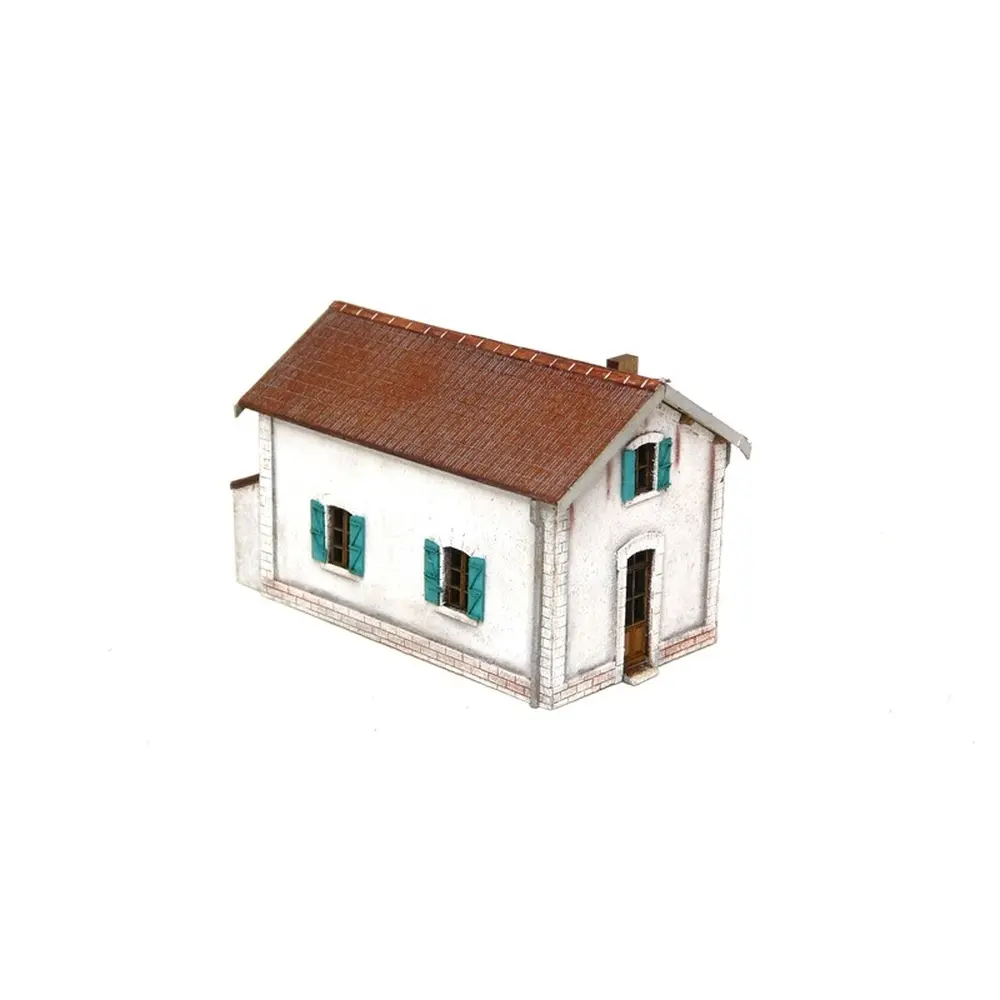 Maison de garde barrières PLM Bois Modelisme 205001 - N 1/160 - 5