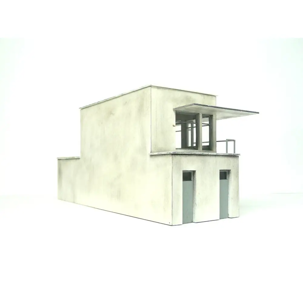 Poste d'aiguillage Mouchard - Bois Modélisme 103002 - HO 1/87 - SNCF - 9