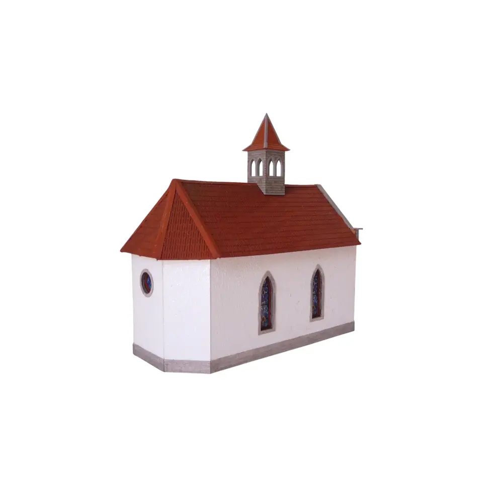 Grande chapelle - Bois Modélisme 106020 - HO 1/87 - 4