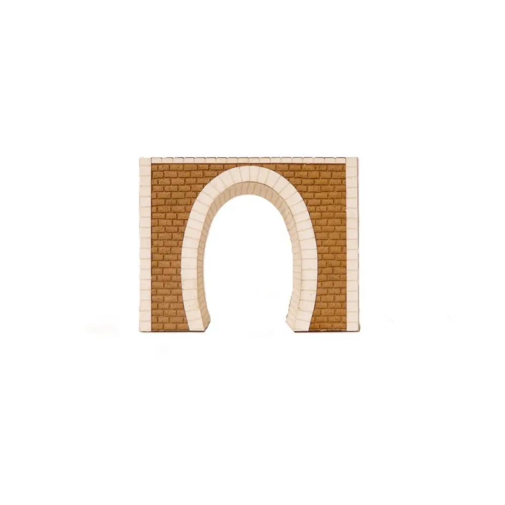 Entrée de tunnel en pierre 1 voie - Bois Modélisme 109015 - HOm 1/87  - 3