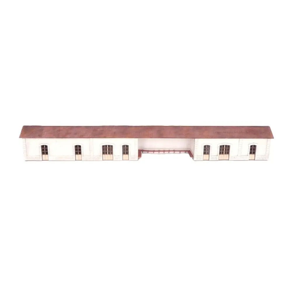 Abri de quai PLM XXL - Bois Modelisme 101019 - HO 1/87 - 3