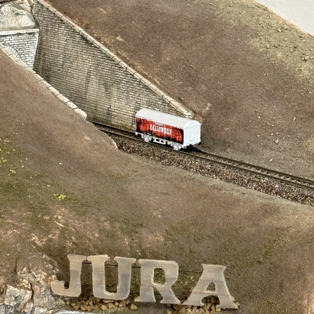 Wagon couvert collector spécial Halloween - Azar Models W02-H24 - Z 1/220 - 6