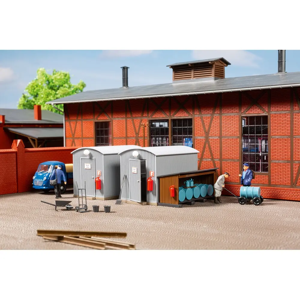 Hangar de Stockage d'Huile - Auhagen 11478 - HO 1/87 - 2