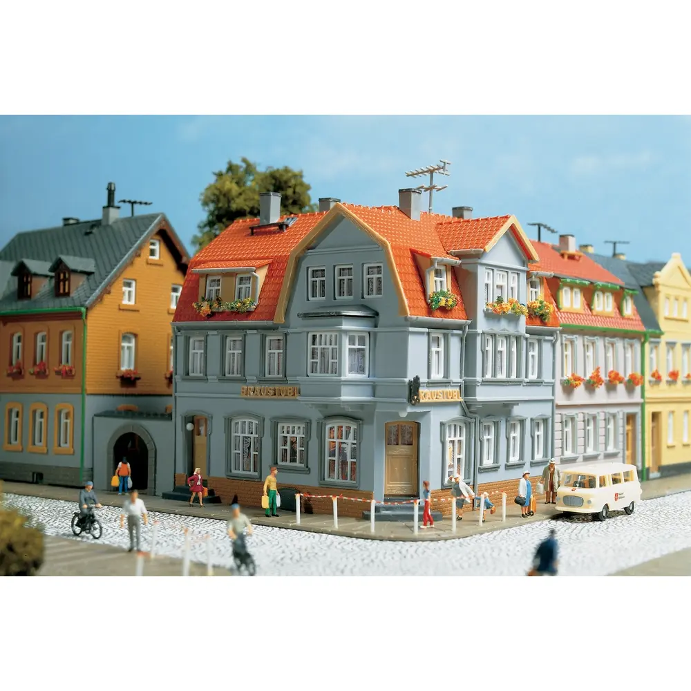 Maison de ville d'angle - Auhagen 12249 - HO 1/87 - 3