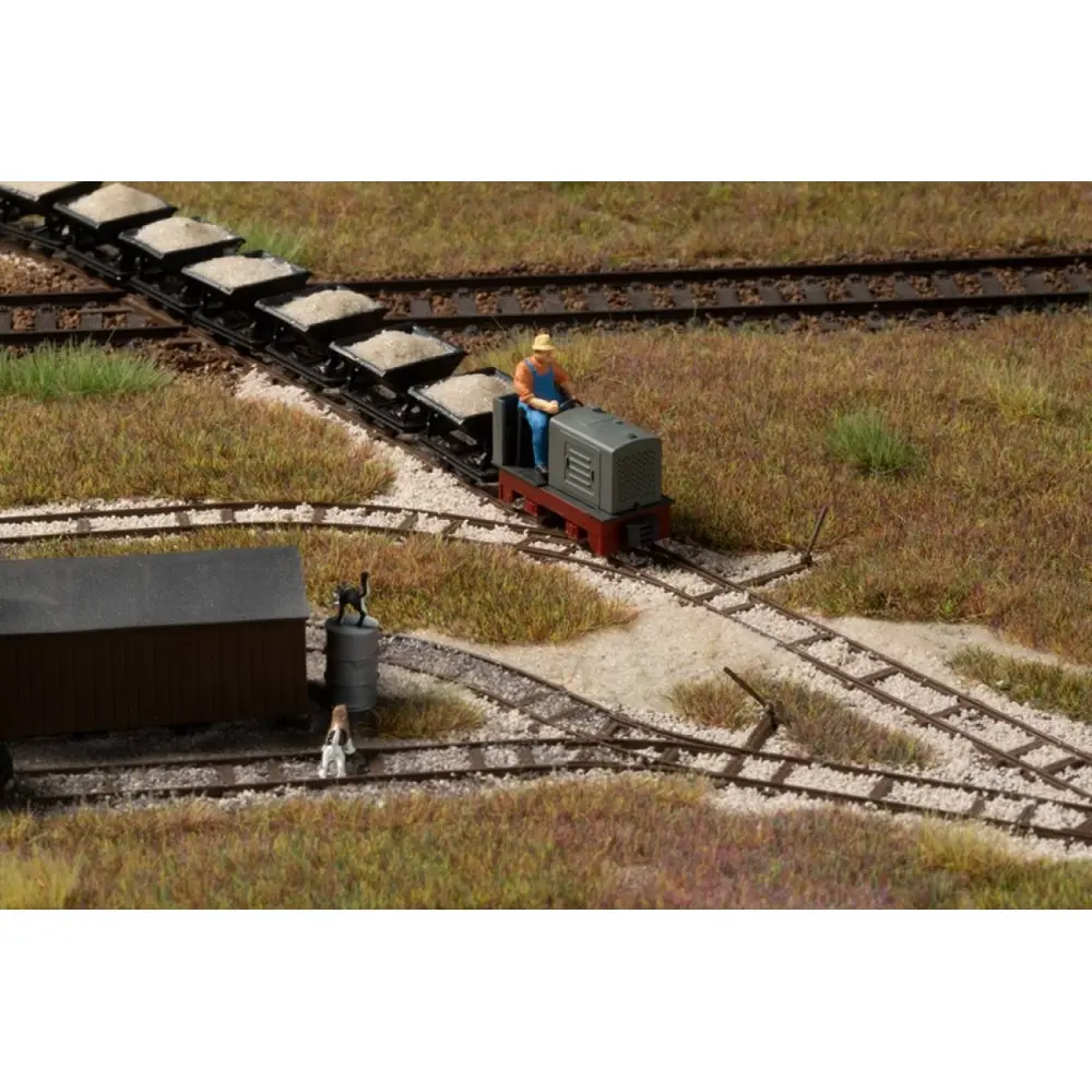 Kit complet "Chemin de fer de campagne" AUHAGEN 41700 - HO 1/87 - 3